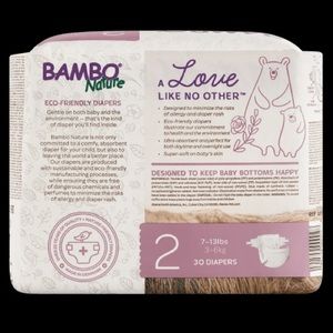 Bambo nature diapers size 2